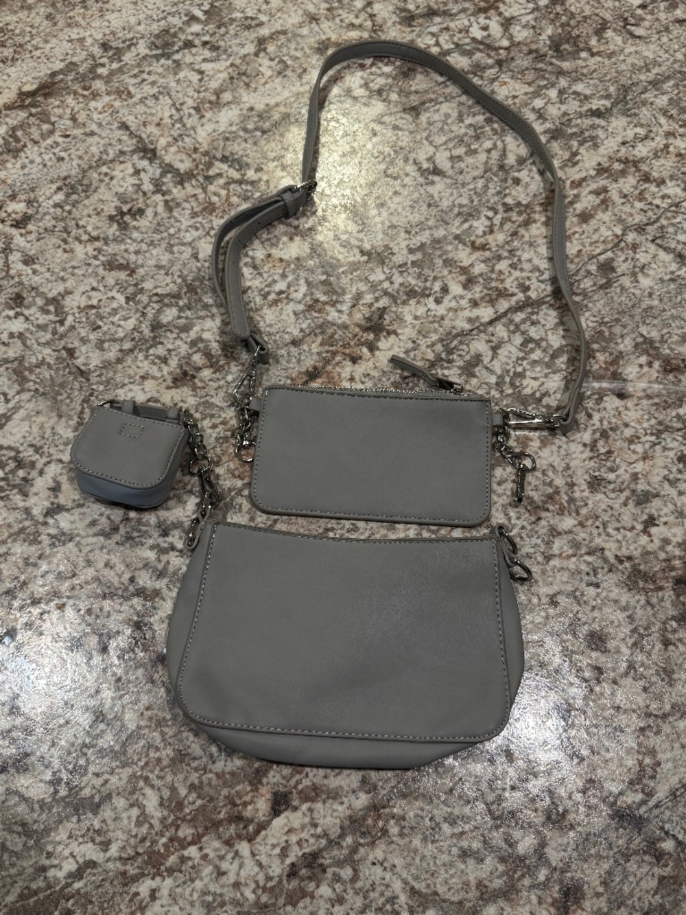 Three Piece Crossbody Bag Set Gray by bp Nordstrom